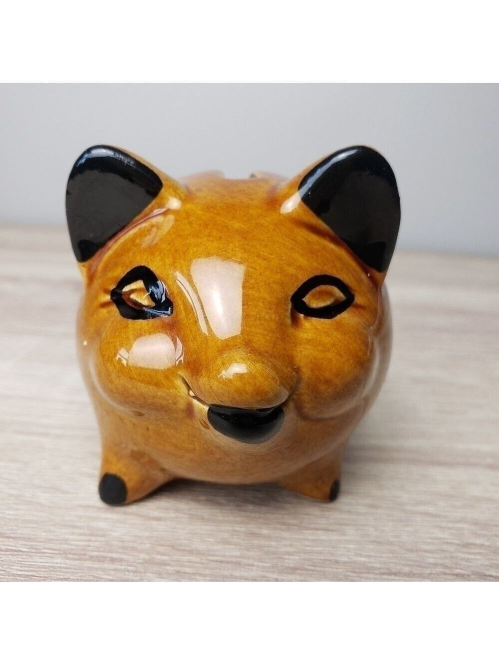 Vintage Mini Handpainted Piggy Bank - Picture 10 of 11